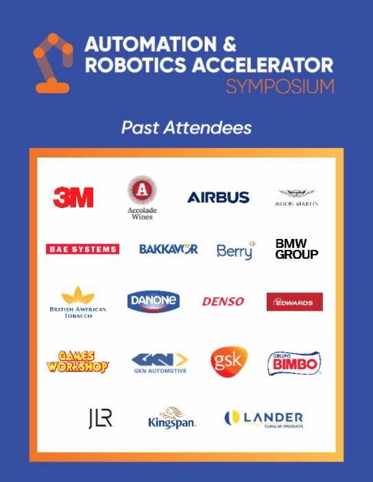 Automation & Robotics Accelerator Symposium Past Attendees